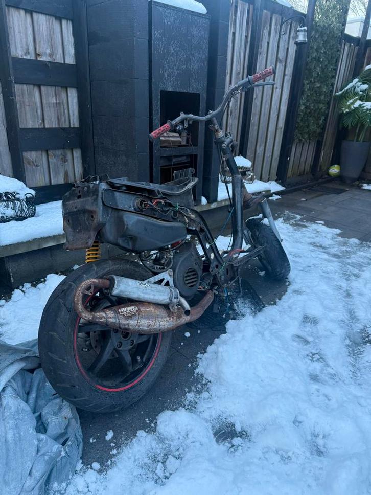 Type 2 70cc dd duits, Fietsen en Brommers, Brommeronderdelen | Algemeen, Zo goed als nieuw, Uitlaat, Ophalen of Verzenden