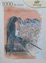 Puzzel Zwaluwen, 1000 st, Hobby en Vrije tijd, Ophalen of Verzenden, Zo goed als nieuw