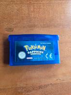 Pokemon Sapphire Game Boy Advance - Origineel, Spelcomputers en Games, 1 speler, Ophalen of Verzenden, Gebruikt, Role Playing Game (Rpg)