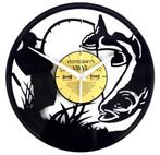 Vis hengelsport vissen klok van vinyl wandklok wanddeco deco