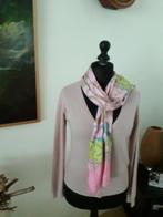 Benetton...zacht rosé wollen vestje, Ophalen of Verzenden, Zo goed als nieuw, Roze