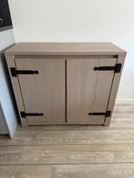 Stijgerhout kastje/dressoir met deurtjes, Ophalen, Met deur(en), Nieuw, 50 tot 100 cm
