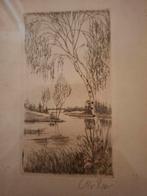 Otto Rees, Antiek en Kunst, Kunst | Etsen en Gravures, Ophalen of Verzenden