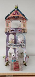 Pop To Play Kasteel Toren + Sylvanian Families, Kinderen en Baby's, Speelgoed | Poppenhuizen, Ophalen of Verzenden, Gebruikt, Poppenhuis