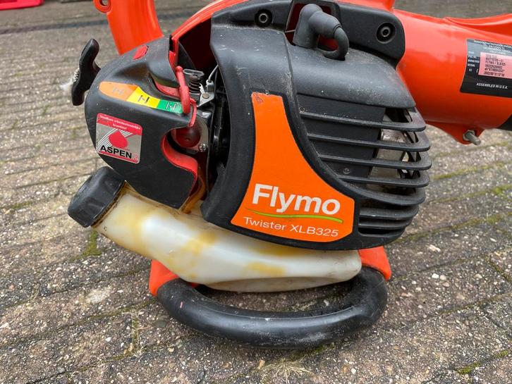 Flymo Bladblazer - Opknapper, Tuin en Terras, Bladblazers, Gebruikt, Handgedragen, Benzine, Ophalen