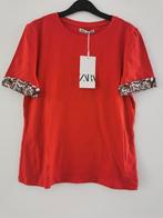 ZARA T-shirt mt. M, Maat 38/40 (M), Verzenden, Zara, Nieuw