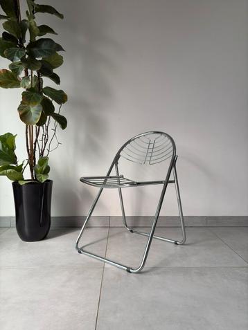 Vintage Klapstoeltje Gastone Rinaldi Italiaans Design beschikbaar voor biedingen