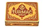 blik sigaretten cigarette tin Turmac 100 Brun Zwitserland, Verzenden, Gebruikt, Overige, Overige merken