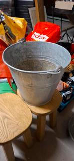 Zinken emmers, Ophalen, Kunststof