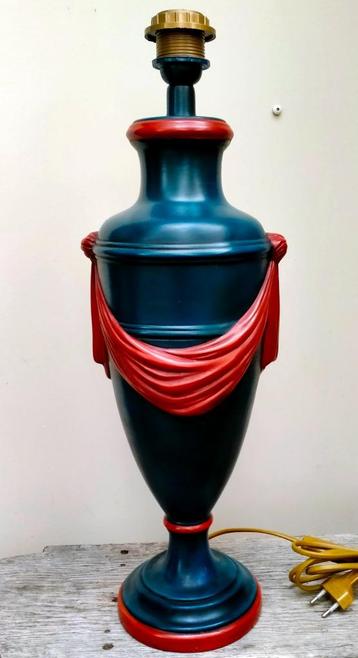 Antiek / Klassiek Gest Lamp / Tafellamp - 54CM - Keramiek beschikbaar voor biedingen