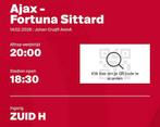 Ajax - Fortuna Sittard (1x F Side), Tickets en Kaartjes, Eén persoon, April