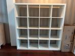 IKEA Kallax kast 4x4 - wit, Met plank(en), Kunststof, 100 tot 150 cm, Ophalen of Verzenden