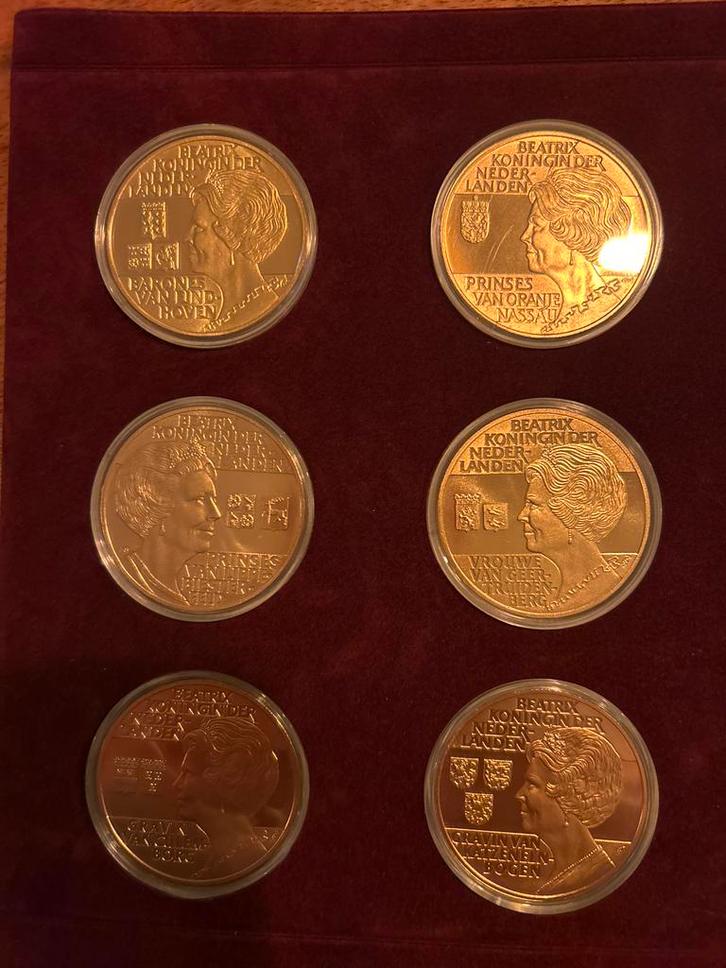 Set Beatrix Penningen - Koningin der Nederlanden, Postzegels en Munten, Munten | Nederland, Setje, Overige waardes, Koningin Beatrix