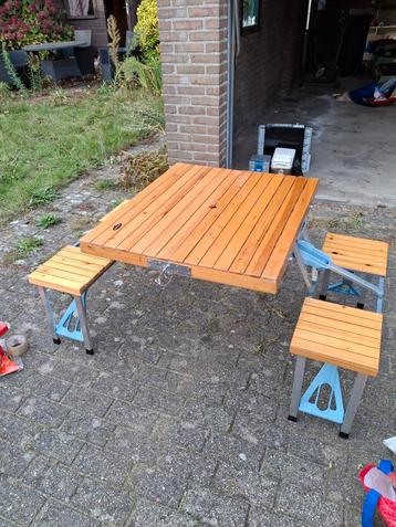 Leuk picknicktafeltje - Inklapbaar! beschikbaar voor biedingen
