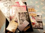 Doos vol knutselspullen. Clear stamps pegdolls en veel meer, Ophalen of Verzenden, Nieuw, Overige thema's, Overige typen