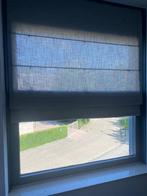 2x Lichtgrijs Gemêleerd Vouwgordijn Lichtdoorlatend, Ophalen, Gemêleerd, 100 tot 150 cm, Zo goed als nieuw