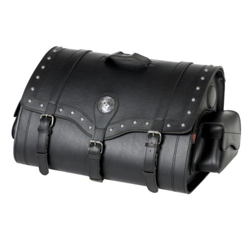 Topkoffer Highway Hawk "Memphis Large"- kunstleer met Studs, Motoren, Accessoires | Koffers en Tassen, Nieuw, Ophalen of Verzenden