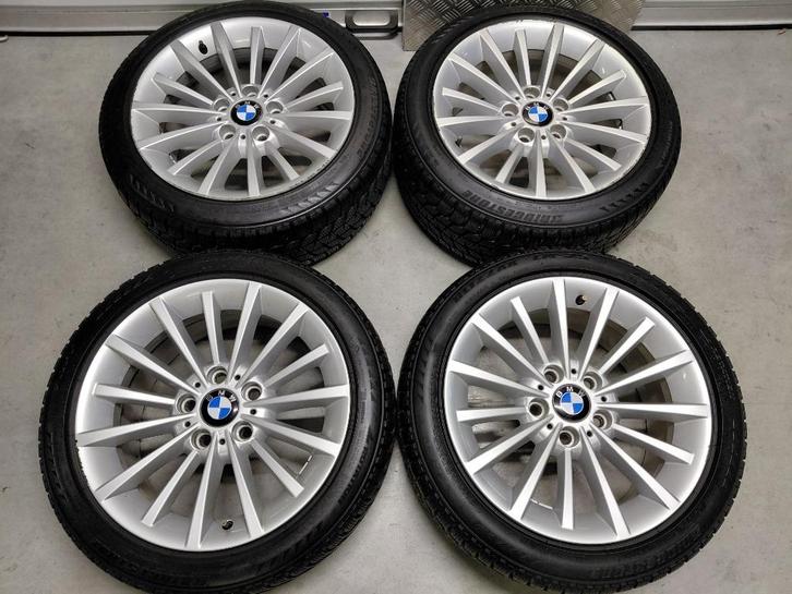 17 inch velgen met winterbanden BMW 3-serie E90 / E91 / E92, Auto-onderdelen, Banden en Velgen, Banden en Velgen, Winterbanden