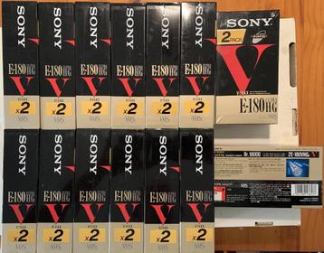 SONY 180 VHG gesealde videobanden te koop! beschikbaar voor biedingen