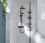 Nieuw telescopisch doucherek - zwart, Ophalen, Nieuw, Overige typen, 200 cm of meer