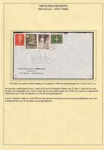 Poststuk Nederland, mengfrankering 1950. Zie afbeelding., Ophalen of Verzenden, Envelop
