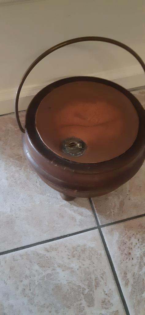 Antieke houten stoof ., Antiek en Kunst, Antiek | Koper en Brons, Ophalen of Verzenden