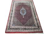 Handgeknoopt Perzisch wol Bidjar tapijt medallion 255x368cm, Persian Perzisch vintage oosters hype, Crème, 200 cm of meer, Ophalen of Verzenden