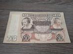 Replacement biljet 50 gulden Oestereetster uit WOII, 1941, Postzegels en Munten, Bankbiljetten | Nederland, Ophalen of Verzenden