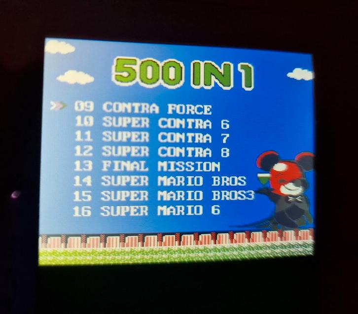 NIEUW Retro 500 in 1 game geheel compleet leuk voor Kerst, Spelcomputers en Games, Spelcomputers | Nintendo Game Boy, Nieuw, Overige modellen