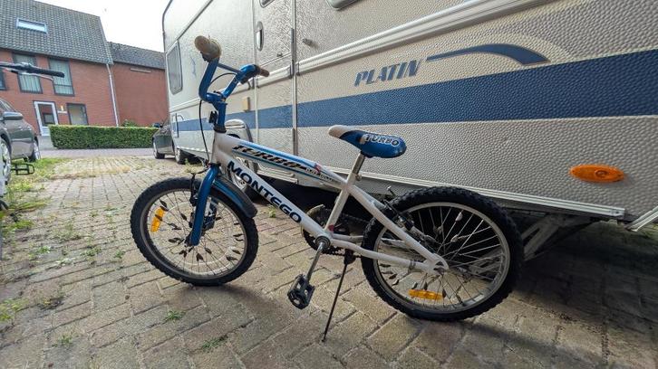 Witte BMX, Fietsen en Brommers, Fietsen | Crossfietsen en BMX, Gebruikt, Minder dan 16 inch, Staal, Ophalen