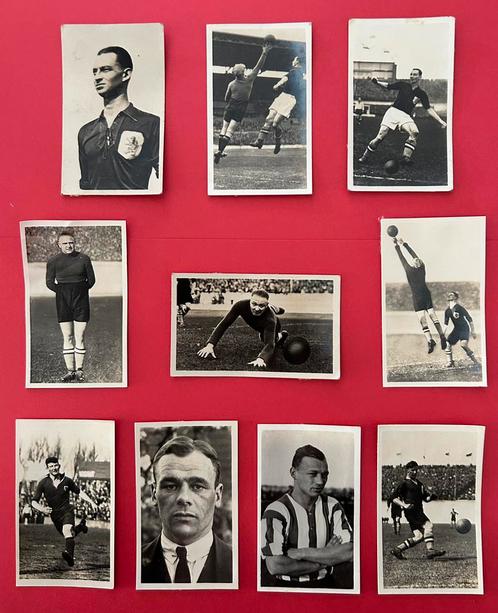 Voetbalplaatjes - 1937 - Halle - Bakhuys etc, Verzamelen, Sportartikelen en Voetbal, Gebruikt, Poster, Plaatje of Sticker, Ophalen of Verzenden