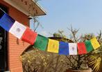 5 kleine rollen katoenen tibetaanse gebedsvlaggen, Verzenden, Nieuw, Nepalhandwerk.nl, Nepalhandwerk.nl