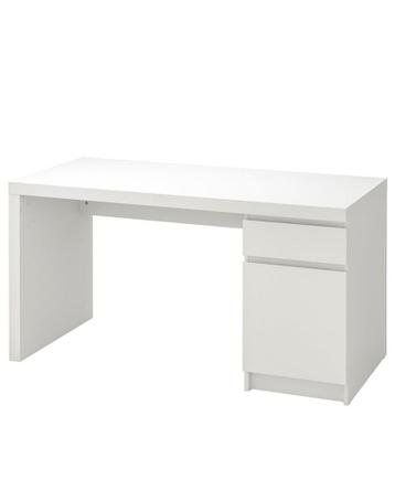 Bureau wit (Ikea Malm) - afbeelding 2