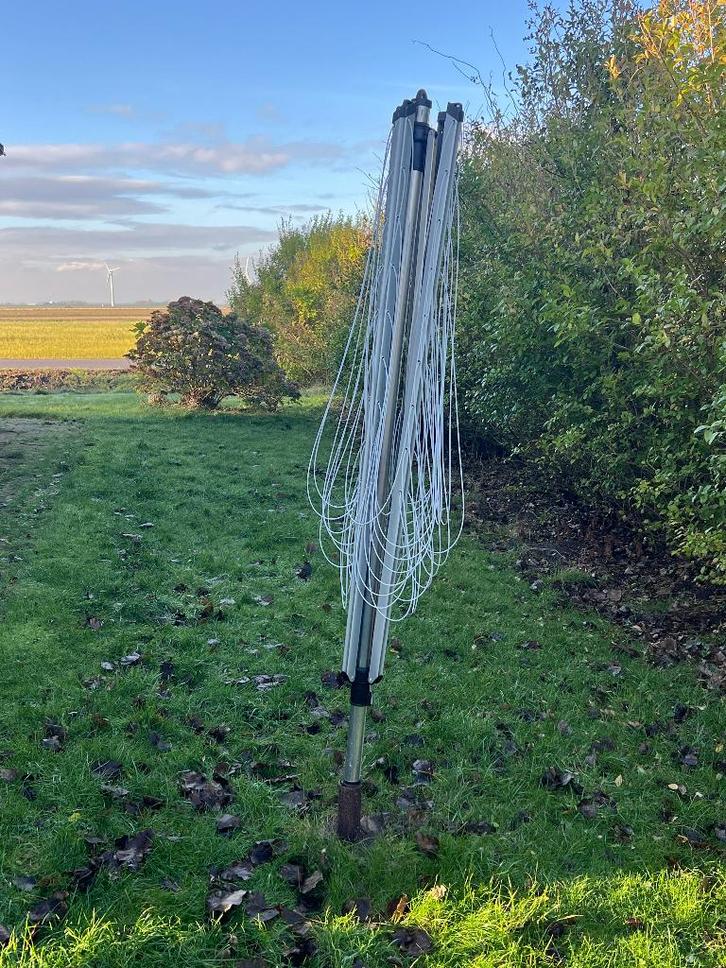 Droogmolen Brabantia met grondanker, Tuin en Terras, Droogmolens en Wasrekken, Gebruikt, Droogmolen, Ophalen