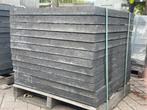 16 stuks Oud Hollandse tegels 80x80x5cm Antraciet RESTPARTIJ, Ophalen, Nieuw, 10 m² of meer, Beton