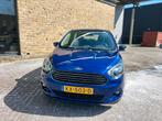 Ford Ka 1.2 63KW/85PK 5-DEURS 2017 Blauw NAP, Stof, Zwart, 4 cilinders, Ka