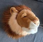 Pluche dierenkop Leeuw Wild & Soft zgan!, Ophalen of Verzenden, Zo goed als nieuw, Overige typen