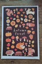 Wenskaart autumn forest, Verzenden, Nieuw