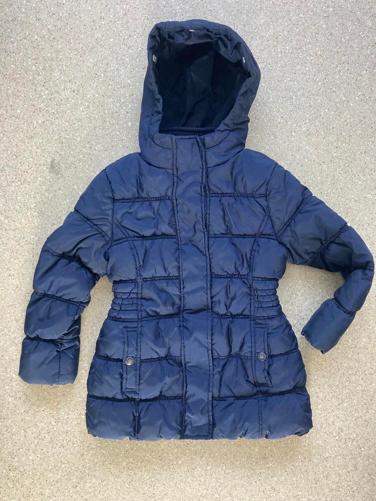 Winterjas donkerblauw mt 122 Palomino, Kinderen en Baby's, Meisje, Palomino (C&A), Ophalen of Verzenden, Zo goed als nieuw