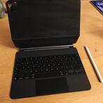 11" Apple Magic Keyboard + Apple Pencil 2, Computers en Software, Apple iPads, Gebruikt, Wit, Apple iPad Air, 11 inch