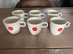 6 koffiemokken Douwe Egberts 270ml, Huis en Inrichting, Ophalen of Verzenden, Gebruikt, Effen, Kop(pen) en/of Schotel(s)