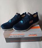 NIEUW Sneakers Skechers Flex Advantage kleur navy maat 48.5, Kleding | Heren, Schoenen, Ophalen of Verzenden, Nieuw, Blauw