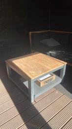 Teakhouten salontafel, Ophalen, Gebruikt, 50 tot 100 cm, Minder dan 50 cm