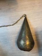 Mooie Marokkaanse lamp - handgemaakt snoer, Ophalen of Verzenden, Gebruikt, Metaal, Minder dan 50 cm