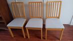Drie Ekedalen eetkamerstoelen van IKEA, Ophalen, Gebruikt, Hout, Drie