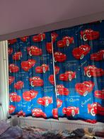 Gordijnen van Cars Blauw met rood, Ophalen of Verzenden, Zo goed als nieuw, 100 tot 150 cm, 150 tot 200 cm