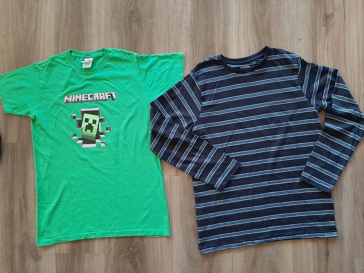 Twee prachtige mooie nieuwe jongens shirtjes (maat 152), Kinderen en Baby's, Kinderkleding | Maat 152, Nieuw, Jongen, Shirt of Longsleeve