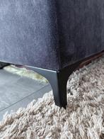 Loungebank - Antraciet - Zo goed als nieuw!, Ophalen, 100 tot 125 cm, Hoekbank, 300 cm of meer