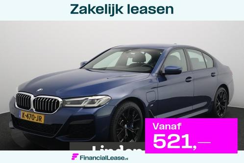 BMW 5 Serie 530 530e High Executive M-Sport Plug in Hybride, Auto's, BMW, Bedrijf, Lease, Financial lease, 5-Serie, ABS, Adaptieve lichten
