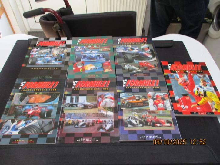 formule 1 boeken, Verzamelen, Automerken, Motoren en Formule 1, Zo goed als nieuw, Formule 1, Ophalen of Verzenden